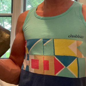 Chubbies Nautical Flag Tank Top